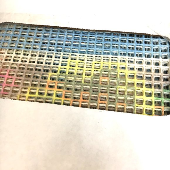 Caron Wonder Art Rug Latch Hook Kit Pot Of Pansies # 4294 - Picture 9 of 12